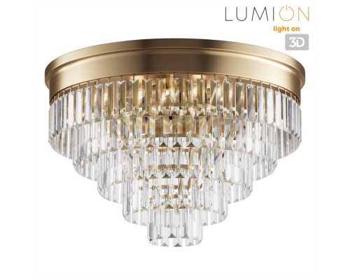 5257/8C CLASSI LN26 латунь/хрусталь металл/прозрачный Люстра потолочная Е14 8*40W 220V ZAHA