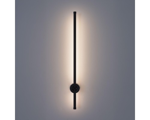 8308/12WL LEDIO черный, металл Настенный светильник с диммером LED 12W 3000K/4000/7000K 220V BRAM