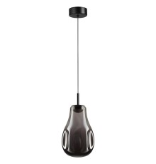 5098/4LC PENDANT ODL25 423 черный/дымчатый/металл/стекло Подвес LED 4W 4000K 388Лм NAVE