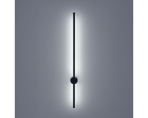 8308/14WL LEDIO черный, металл Настенный светильник с диммером LED 14W 3000K/4000/7000K 220V BRAM