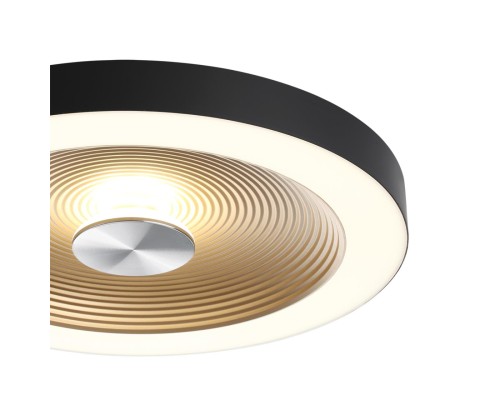 7753/25L MITRA LED SN 093 Светильник пластик/белый/черный/золотой LED 25Вт 4000K D400 IP54 QUANTUM