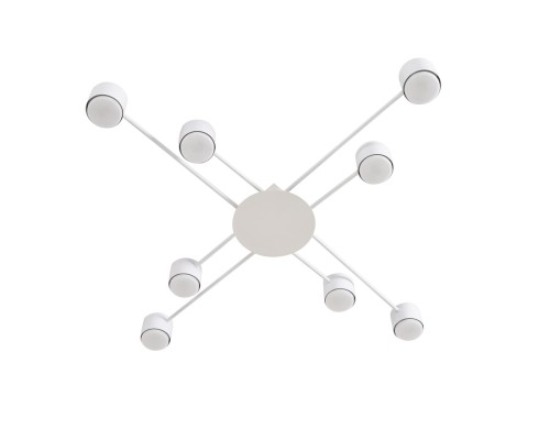 8305/8C COMFI белый, металл/акрил Светильник потолочный GX53 LED 8*7W 220V BENUA