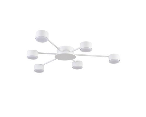 8343/6C COMFI белый, металл Люстра GX53 LED 6*7W 220V TORINA