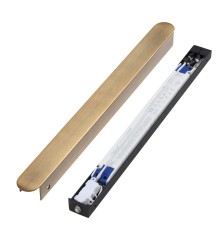 357787BR LEDA ODL26 (Для артикулов 7154) Диммируемый драйвер металл/бронза с выкл. на корпусе IP20 45W 24V 0-1.875 FINO XS