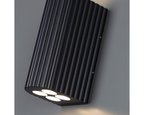 7127/14WL NATURE ODL25 Фасадный светильник черный/металл IP54 LED 15W 10°  220-240V GLENN