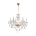 8376/6 CLASSI LN золото/прозрачный, металл/хрусталь Люстра подвесная E14 6*40W 220V ALISSA