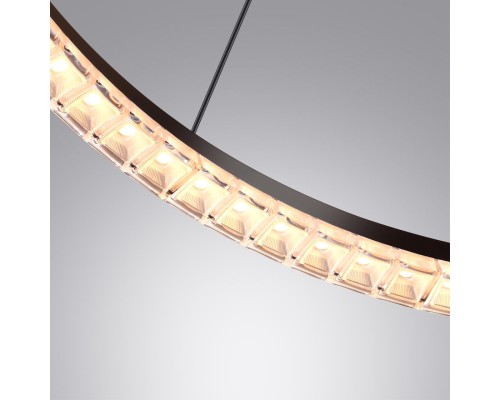 359711 LEDO NT25 000 черный Светильник подвесной диммир. со сменой цв.темпер. (пульт ДУ/прилож. Smart Life) IP20 LED 70W 220-240V 1800-4000К MONILE