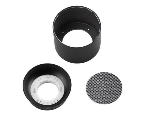 371010 OVER NT25 000 черный Светильник накладной IP20 GX53 12W 220-240V GEMINI