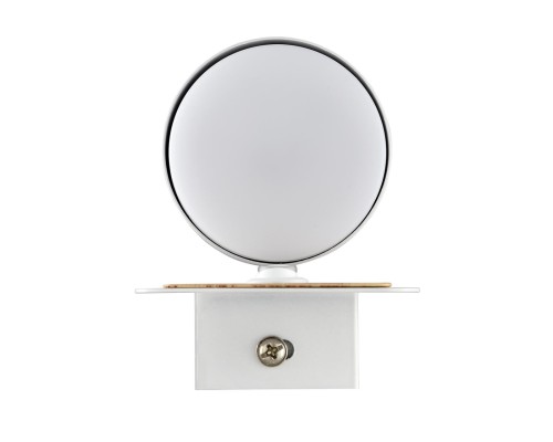 8263/1W COMFI LN26 металл, белый/дерево Бра GX53 LED 1*7W 220V LELAND