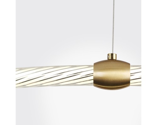 8010/50L LEDIO LN25 золото/прозрачный металл/акрилл Подвесной светильник LED 50W 220V 4000K TWINKLE