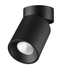 7132/7CL HIGHTECH ODL26 Потолочный светильник черный/металл IP20 LED 7W 75Лм 3000K 36° 220-240V TURNO