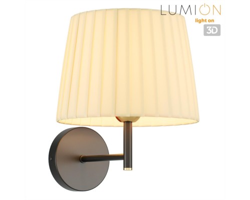 8302/1W MODERNI бронза/черный/бежевый, металл/текстиль Бра E27 1*60W 220V TUNE