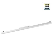 359620 SHINO NT25 000 белый Трековый светильник для низков. шинопровода с переключ. цв. темпер. IP20 LED 3000К\4000К\6000К 30W 48V FLUM