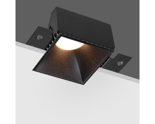 370998 WIR NT25 000 черный Светильник встраиваемый для ГКЛ потолка IP20 GU10 50W 220V NIMBUS