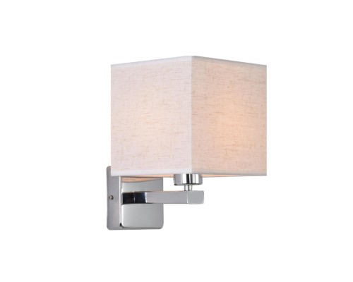 8360/1W CLASSI хром/бежевый металл/текстиль Бра E27 60W 240V NORMAN