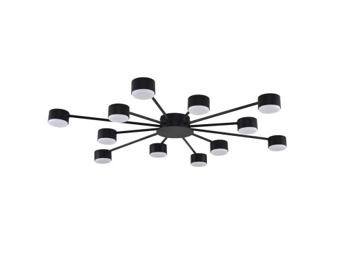 8344/12C COMFI черный, металл Люстра GX53 LED 12*7W 220V TORINA