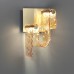 5105/11WL L-VISION  ODL26 золотой брашинг/янтарный металл/стекло Настенный светильник LED x 11W 4000K FLOW
