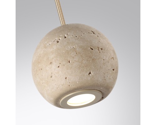 6625/5L HIGHTECH ODL26 Подвесной светильник  камень/металл IP20 LED 5W 3000K 220V DEX