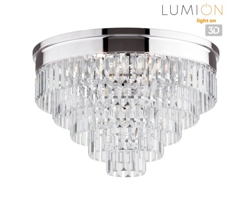 8266/8C CLASSI LN26 хром/хрусталь металл/прозрачный Люстра потолочная Е14 8*40W 220V ZAHA