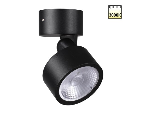 359588 STREET NT25 000 черный Светильник ландшафтный светодиодный IP65 LED 12W 3000К 100-240V FOCUS