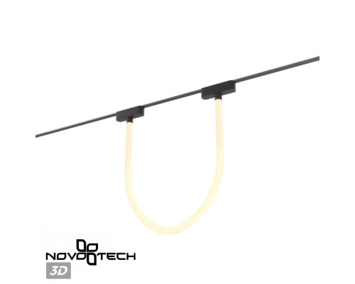 359476 SHINO NT24 108 черный Трековый смарт-светильник для низковольтного шинопровода с двумя режимами работы IP20 LED 14W 24V 3000-6000K EASY