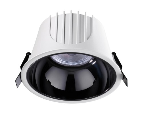 358703 SPOT NT21 207 белый/черный Светильник встраиваемый светодиодный IP20 LED 4000К 40W 100-265V KNOF