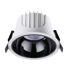 358699 SPOT NT21 207 белый/черный Светильник встраиваемый светодиодный IP20 LED 4000К 30W 100-265V KNOF