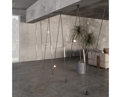 359477 SHINO NT24 108 черный Трековый смарт-светильник для низковольтного шинопровода с двумя режимами работы IP20 LED 6W 24V 3000-6000K EASY