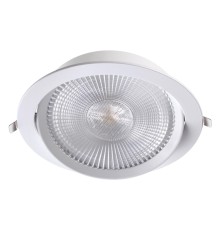 Встраиваемый светодиодный светильник Novotech 358001 Stern белый LED 30 Вт 3000K