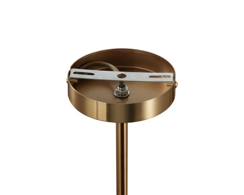 8278/9 MODERNI латунь/белый, металл/стекло Люстра Е14 9*40W 220V CARMELA