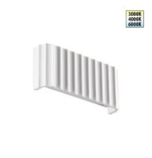 359401 OVER NT24 540 белый Светильник настенный с переключателем цв.температуры IP20 LED 8W 220V 3000/4000/6000K YESO