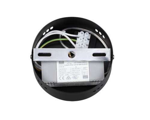 6556/15L LEDIO LN24 черный/дымчатый/металл/акрил, стекло Подвес LED 15W 4000К 220V TRENDY