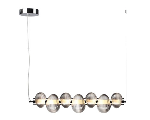 5096/24L L-VISION ODL25 419 хром/дымчатый градиент/металл/стекло Подвес линейный LED 24W 4000K 1948Лм BRUCO