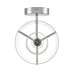 8261/1W MODERNI LN26 металл/стекло, хром/прозрачный Бра E14 1*40W 220V VERDI