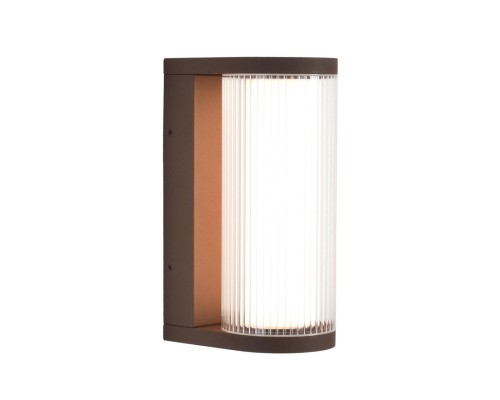 7180/12WL NATURE ODL26 Настенный светильник  коричневый/акрил/металл IP65 LED 12W 750Лм 3000K 162° 220-240V CORTENA