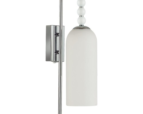 8270/1W NEOCLASSI хром/белый, металл/стекло Бра Е14 1*40W 220V TRACY