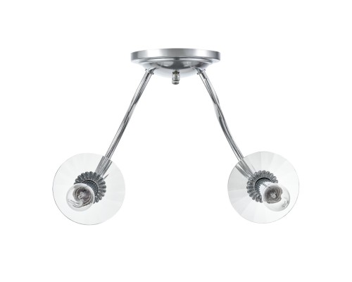 8034/2W CLASSI LN26 металл/стекло, хром/прозрачный Бра E14 2*40W 220V INCANTO