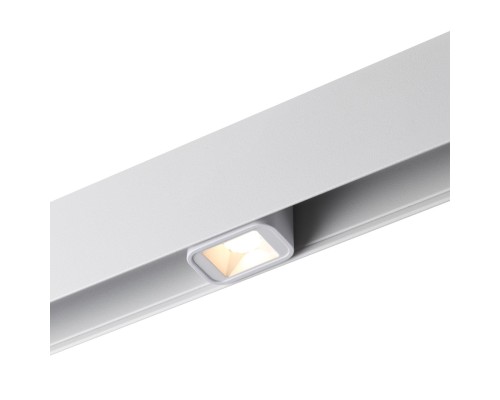 359514 SHINO NT24 128 белый Трековый светильник для низковольтного шинопровода IP20 LED 3W 48V 4000K 120Лм FLUM