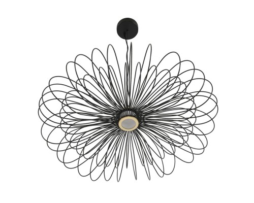 8301/10L LEDIO черный, металл/акрил Подвес LED 9W 3000K 220V CAMOMILE