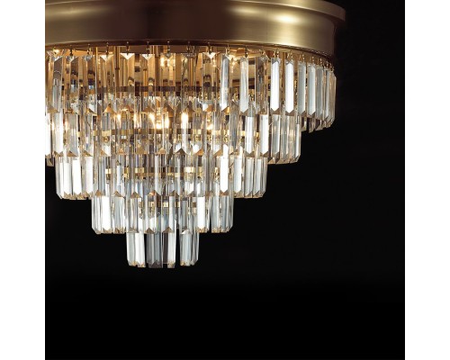 5257/8C CLASSI LN26 латунь/хрусталь металл/прозрачный Люстра потолочная Е14 8*40W 220V ZAHA