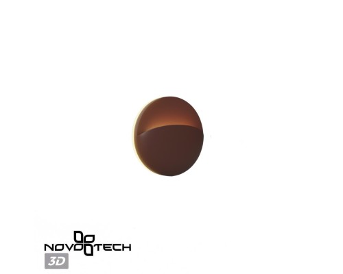 359534 STREET NT25 000 коричневый Светильник ландшафтный настенный IP54 LED 10W 100-240V 3000К HALO