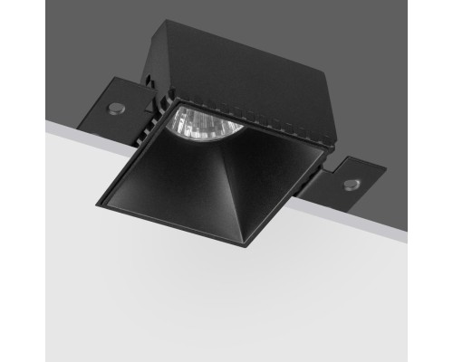 370998 WIR NT25 000 черный Светильник встраиваемый для ГКЛ потолка IP20 GU10 50W 220V NIMBUS