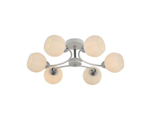 5647/6C COMFI LN23  белый, хром Люстра потолочная E27 6*60W 220V KODI