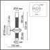 8112/2W NEOCLASSI LN25 черный/бронза/прозрачный, металл/стекло Бра G9 2*30W 220V TAMARESA