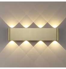 7107/8WL HIGHTECH ODL26 Настенный светильник бронза/металл IP20 LED 8W 3000K 220V MAGNUM