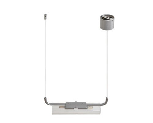 8258/2 SUSPENTIONI LN26 серебро/прозрачный, металл/стекло Подвес G9 2*20W 220V TORONTO