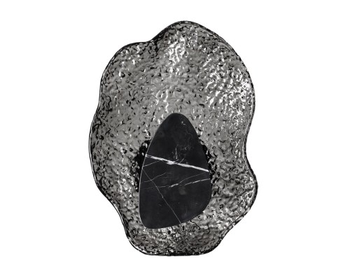 5461/12WL L-VISION ODL_EX26 черный/дымчатый/черный/металл/стекло/мрамор Настенный светильник LED x 12W 3000K CORALLA