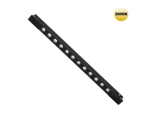 359511 SHINO NT24 126 черный Трековый светильник для низковольт. шинопровода арт.135179-135180 IP20 LED 12W 48V 3000K 580Лм FLUM