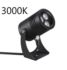 6648/6WA3 NATURE ODL25  черный/металл Фасадный поворотный светильник на 360° IP67 LED CREE 6W 3000K AC85-265V STIMA