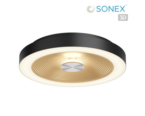 7753/25L MITRA LED SN 093 Светильник пластик/белый/черный/золотой LED 25Вт 4000K D400 IP54 QUANTUM